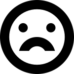 Face Sad SVG Icon